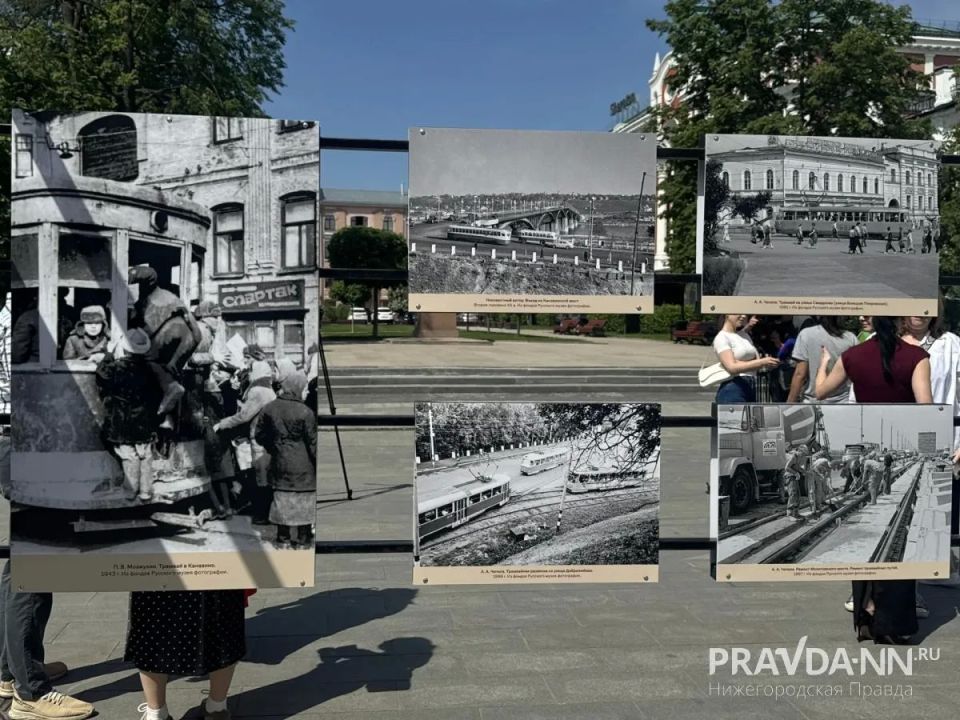 По рельсам времени.... Выставка, посвящённая 130-летию нижегородского трамвая, открылась на Большой Покровской По рельсам времени.... Выставка, посвящённая 130-летию нижегородского трамвая, открылась на Большой Покровской