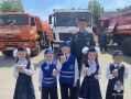 На Бору прошёл парад юных помощников инспекторов дорожного движения
