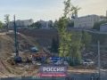 В Нижнем Новгороде приостановили строительство террасного парка в Почаинском овраге