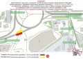 В Нижнем Новгороде с 6.00 5 июля до 5 августа 2026 года будет временно частично ограничено движение транспорта на пересечении трамвайных путей с Комсомольским шоссе