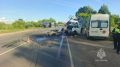 Пожарные подразделения ликвидировали последствия ДТП в Нижегородской области