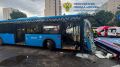 "Газель" столкнулась с автобусом на Нижегородской улице в Москве