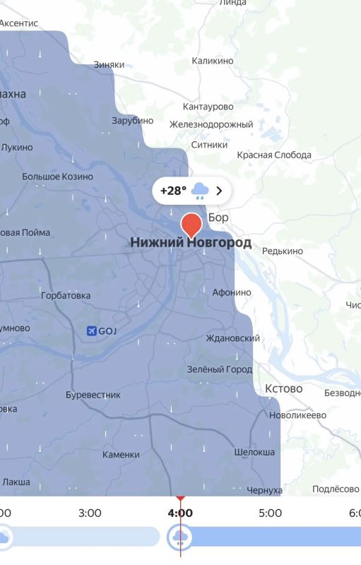 К Нижнему Новгороду всё ближе подбирается СУПЕРЦИКЛОН!