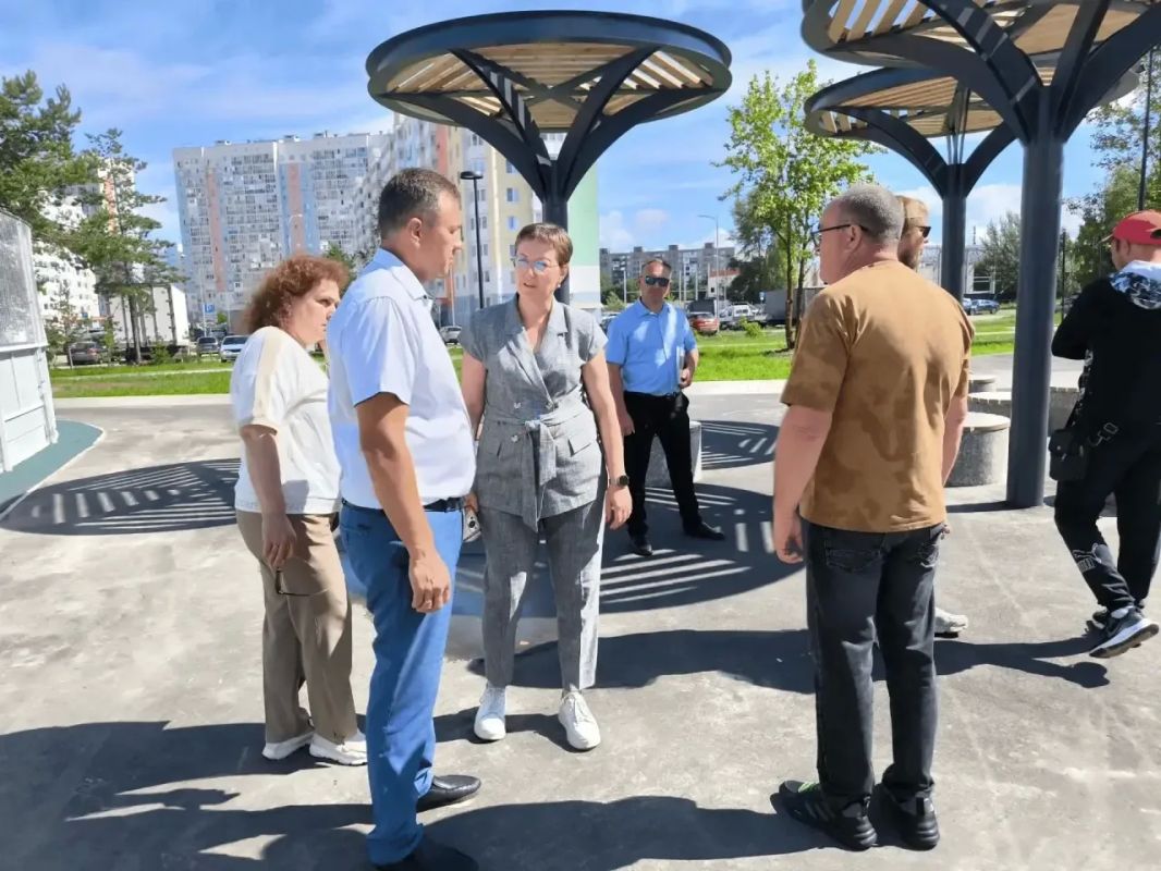 Комплексное благоустройство зелёной зоны возле ЖК «Корабли» скоро завершится! Комплексное благоустройство зелёной зоны возле ЖК «Корабли» скоро завершится!