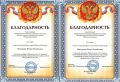 Юлия Мантурова удостоена благодарности ЦБС Московского района за содействие в организации общественных мероприятий