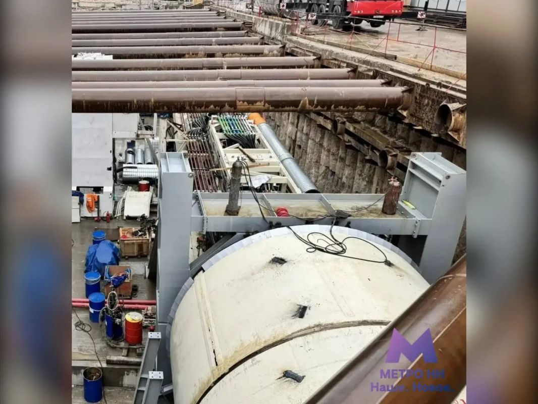 «Евдокия» возобновила проходку нижегородского метро после первых 100 метров