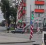 Светофорный столб рухнул на поток машин в центре Нижнего Новгорода: движение парализовано