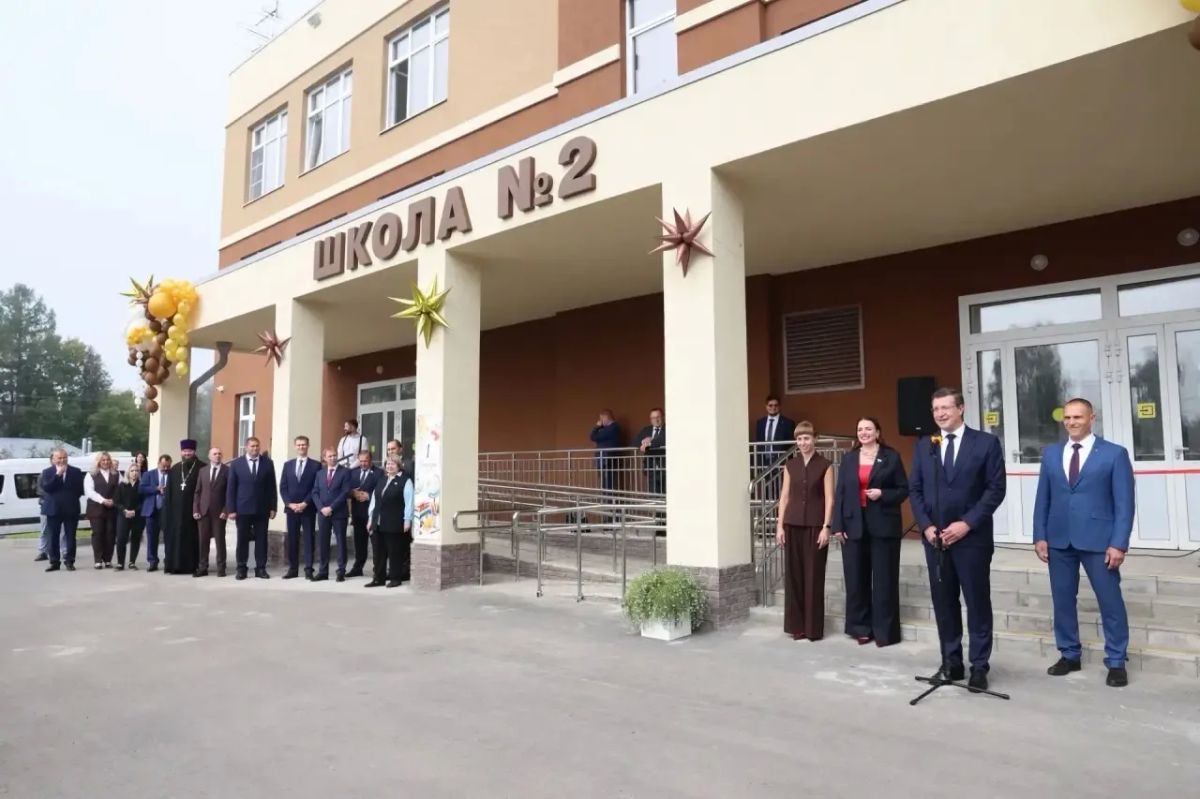 Четыре новые школы на 3800 мест открылись в Нижегородской области