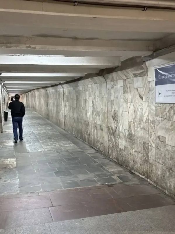 Освещение в тоннеле около Московского вокзала восстановлено, сообщили в городской администрации Освещение в тоннеле около Московского вокзала восстановлено, сообщили в городской администрации