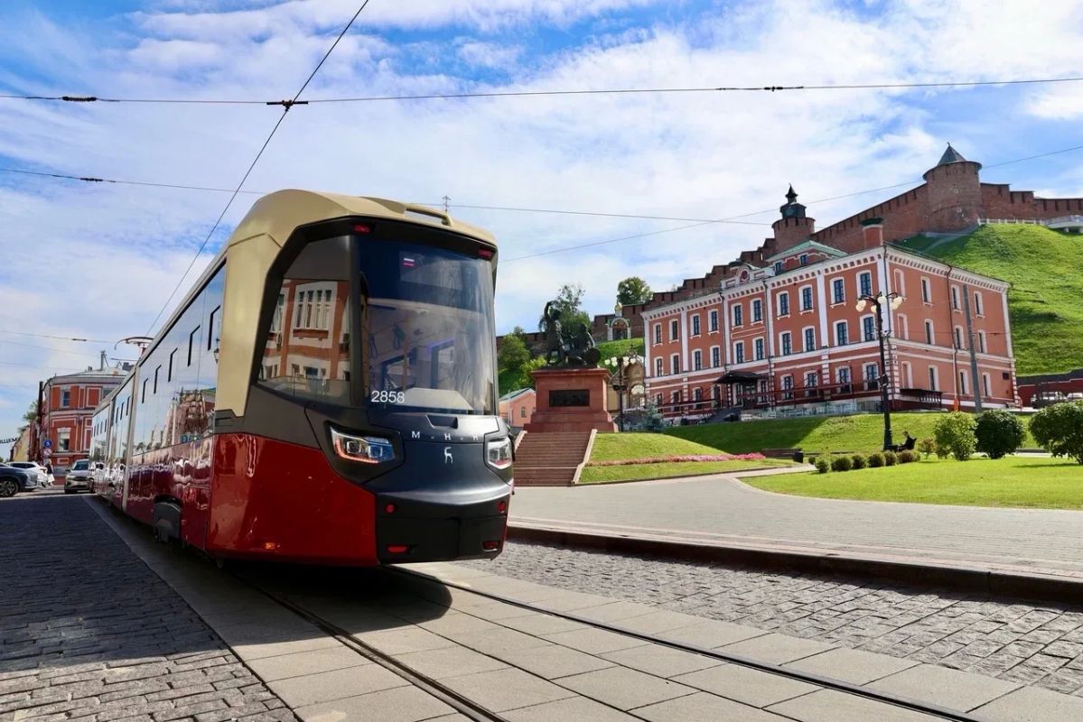 Глеб Никитин: Запустили в эксплуатацию 170 трамвай в Нижнем Новгороде! Глеб Никитин: Запустили в эксплуатацию 170 трамвай в Нижнем Новгороде!