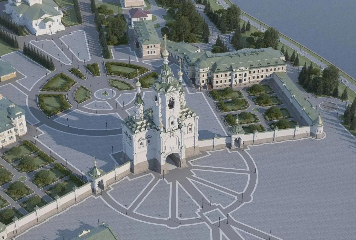 В Серафимо-Дивеевском монастыре построят 62-метровые Святые врата В Серафимо-Дивеевском монастыре построят 62-метровые Святые врата