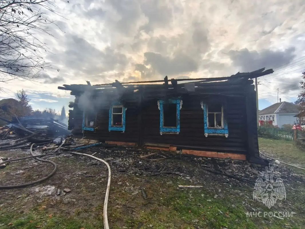Два дома сгорели в Семеновском округе Два дома сгорели в Семеновском округе