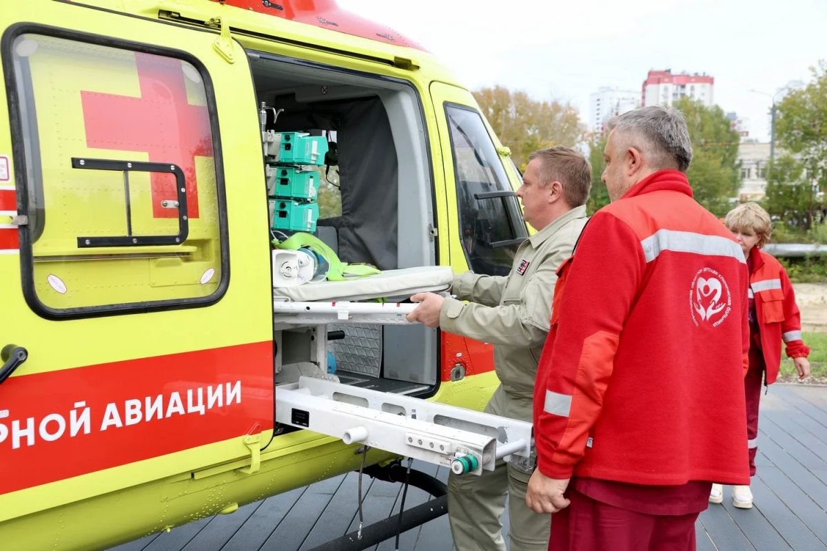 Новая вертолетная площадка заработала в «Квартале здоровья» Нижнего Новгорода Новая вертолетная площадка заработала в «Квартале здоровья» Нижнего Новгорода
