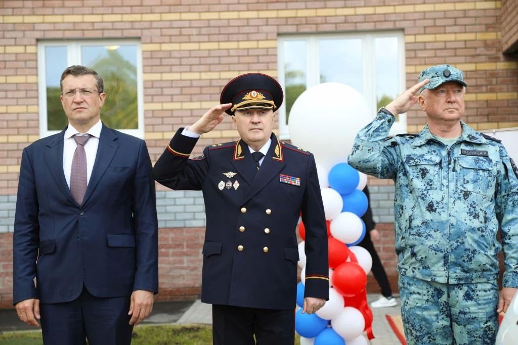 Ещё фото с церемонии открытия служебного дома Ещё фото с церемонии открытия служебного дома