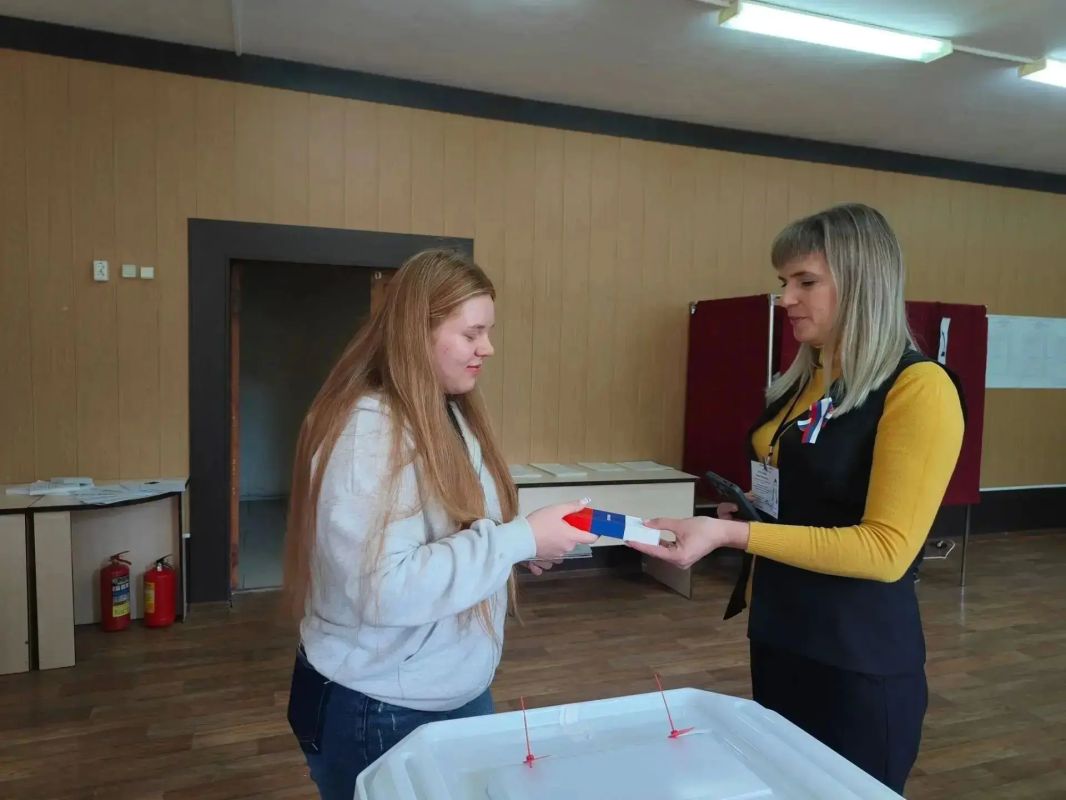 Первое голосование – это большая ответственность! Первое голосование – это большая ответственность!