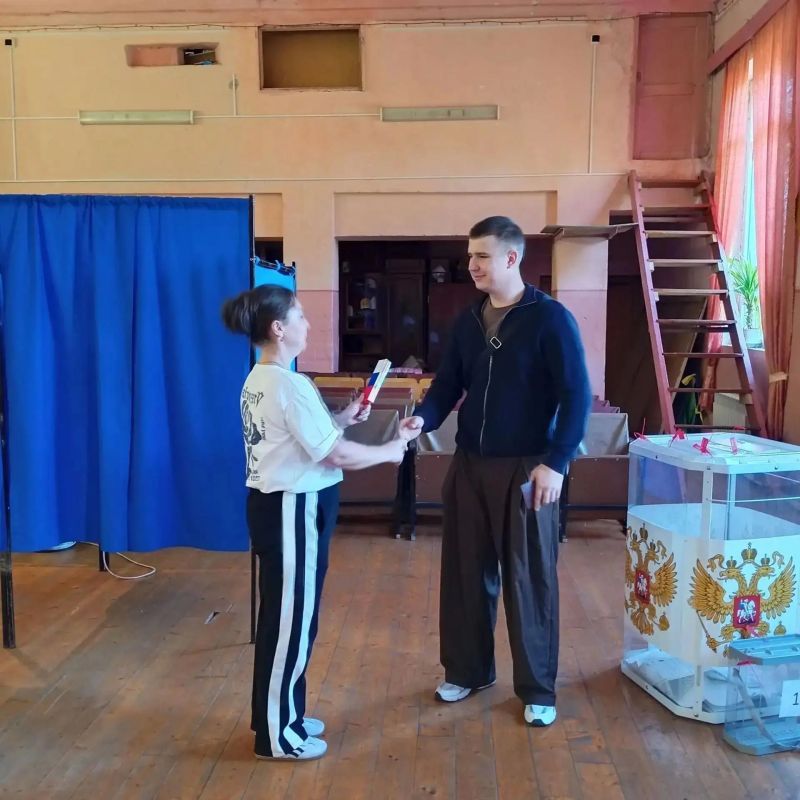 Первое голосование – это большая ответственность! Первое голосование – это большая ответственность!
