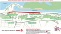 Проезд транспорта по набережной Гребного канала временно ограничат