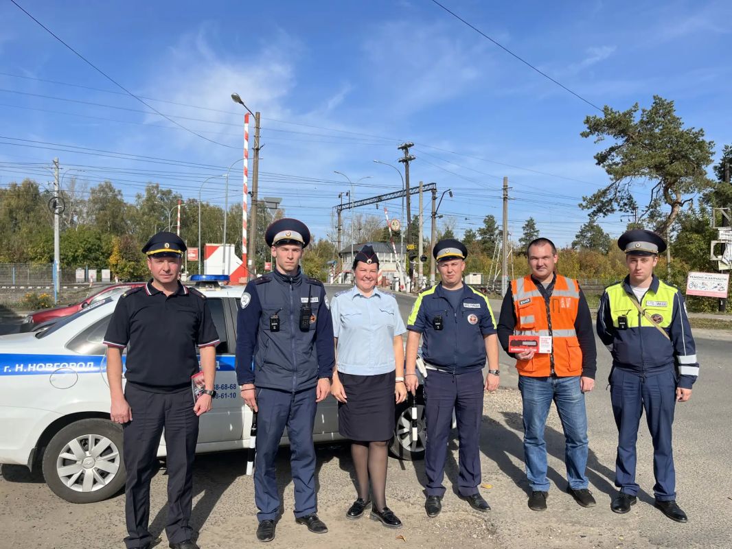 В Нижнем Новгороде Госавтоинспекция провела профилактическую акцию «Безопасный переезд» В Нижнем Новгороде Госавтоинспекция провела профилактическую акцию «Безопасный переезд»