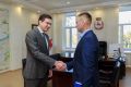 Юрий Шалабаев: Встретились с Александром Попенко, обсудили его продолжающуюся стажировку в администрации Нижнего Новгорода