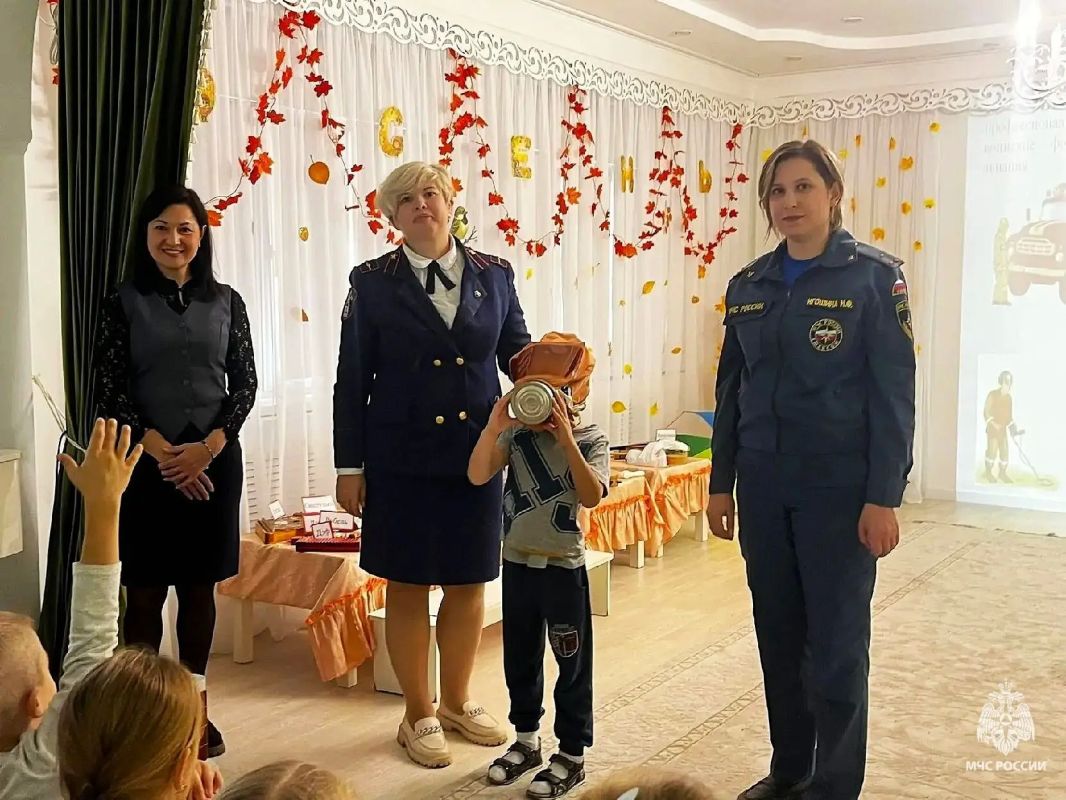 Безопасность — прежде всего: в детском саду прошел урок гражданской обороны Безопасность — прежде всего: в детском саду прошел урок гражданской обороны