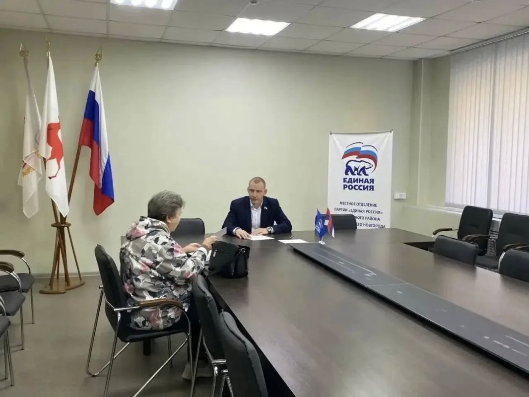 Дмитрий Игошин провел очередной прием граждан