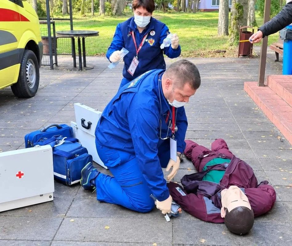 Нижегородская бригада скорой помощи вошла в тройку победителей на соревнованиях в Беларуси