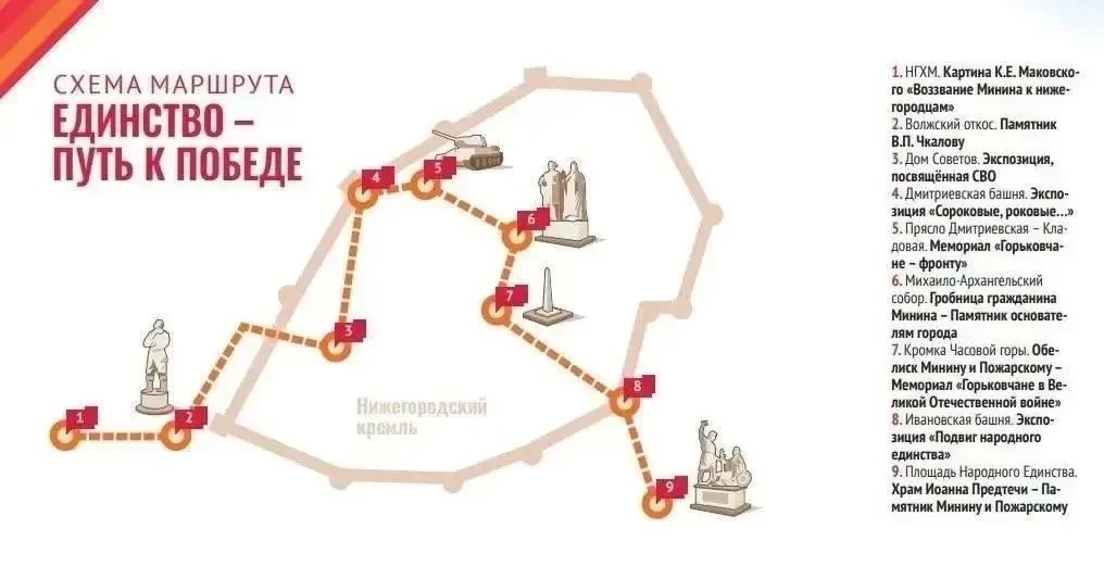 Сегодня дали старт осеннему этапу второго сезона историко-патриотического проекта «Единство — путь к Победе».Вновь экскурсоводами на маршруте стали учителя истории — именно они помогают ребятам увидеть за датами и событиями... Сегодня дали старт осеннему этапу второго сезона историко-патриотического проекта «Единство — путь к Победе».Вновь экскурсоводами на маршруте стали учителя истории — именно они помогают ребятам увидеть за датами и событиями...