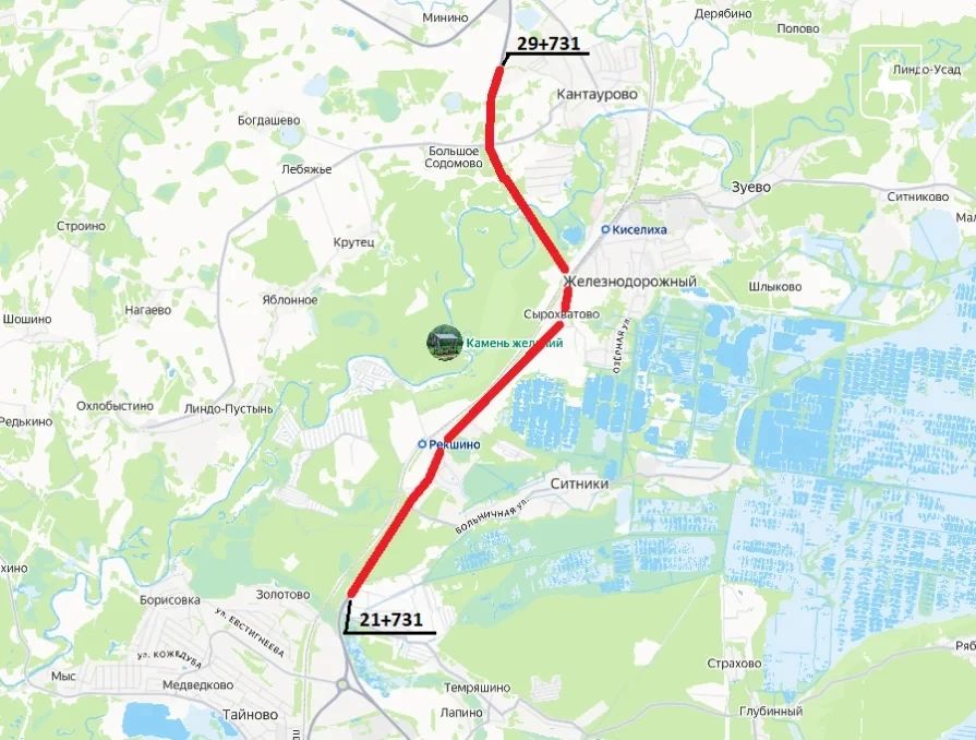 Стартовал ремонт участка дороги Нижний Новгород - Киров с 22-го по 30-й километр
