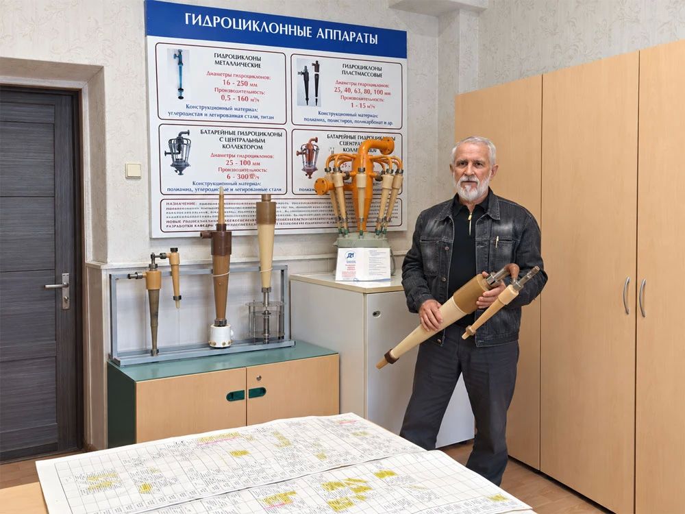 Ученый из Нижнего Новгорода изобрел саморегулируемую гидроциклонную установку