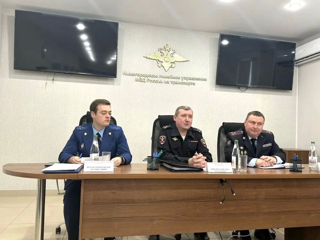 В Нижегородском линейном управлении прошло оперативное совещание по итогам 9 месяцев 2026 года