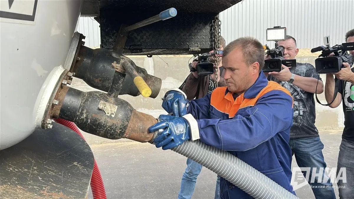 Первый пункт приема жидких бытовых отходов открылся на улице Ясной в Нижнем Новгороде Первый пункт приема жидких бытовых отходов открылся на улице Ясной в Нижнем Новгороде