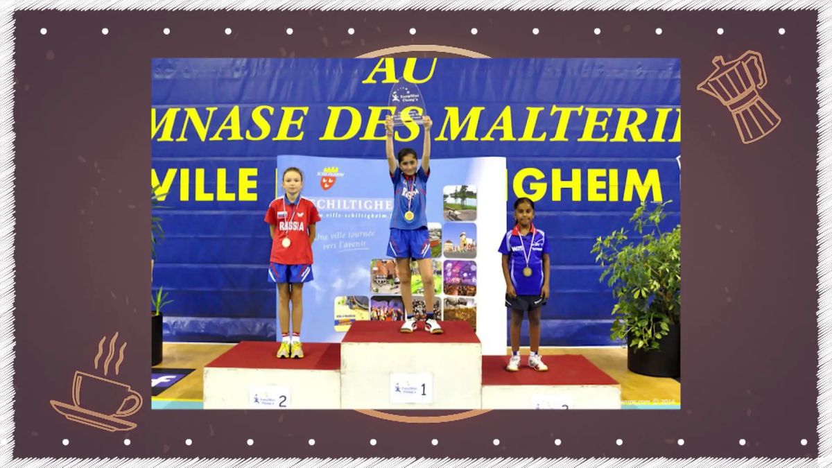 Элизабет Абраамян - чемпионка Европы по настольному теннису! Элизабет Абраамян - чемпионка Европы по настольному теннису!