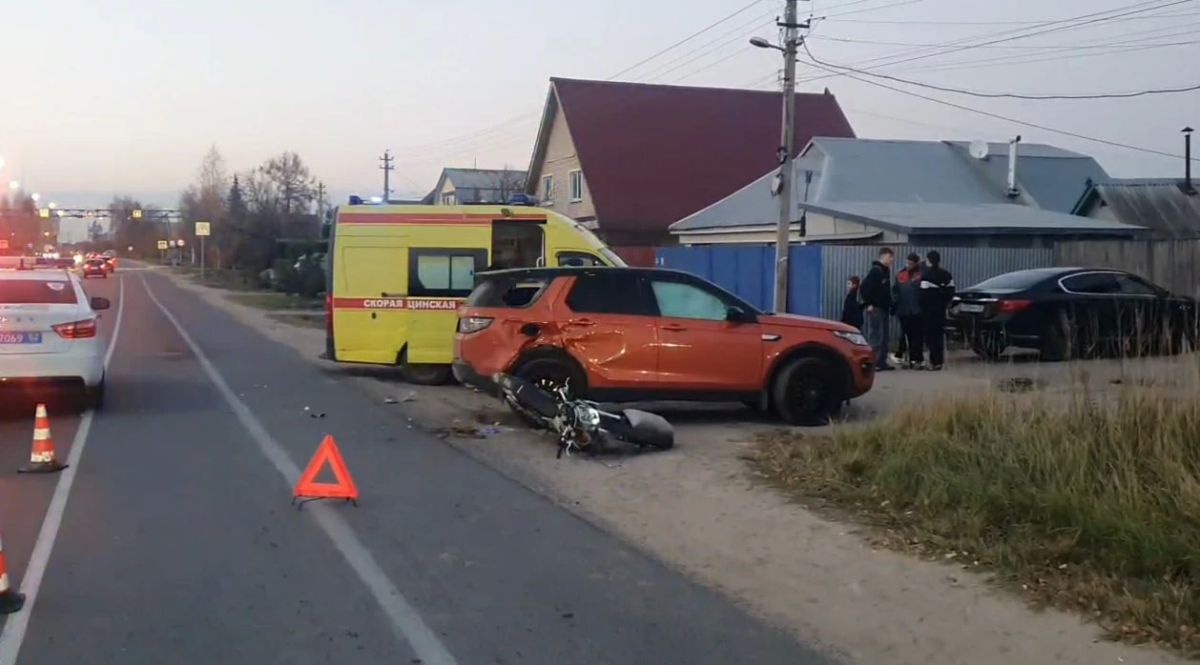 Двое подростков на питабайке попали в ДТП в Кстовском районе