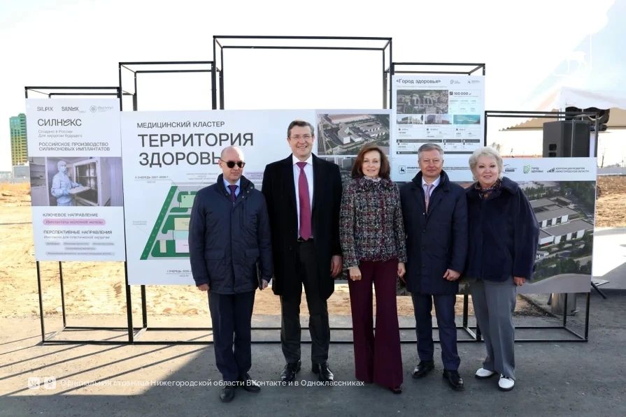 Строительство инновационного центра по импортозамещению медицинских изделий стартовало в Нижнем Новгороде