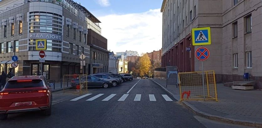 Внимание, водители — на улице Звездинка возле «Дома связи» ввели двустороннее движение