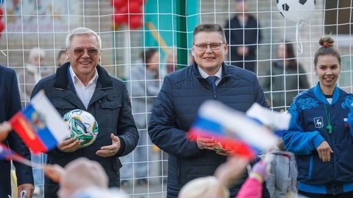 Половина детсадов Дзержинска оборудована собственными футбольными полями