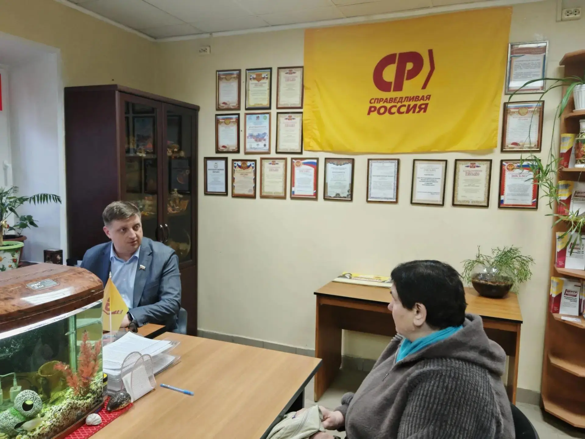 Алексей Кожухов провел очередной прием граждан