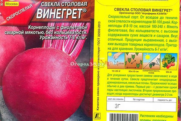 Свёкла Винегрет: секреты, особенности и уникальные характеристики популярного сорта