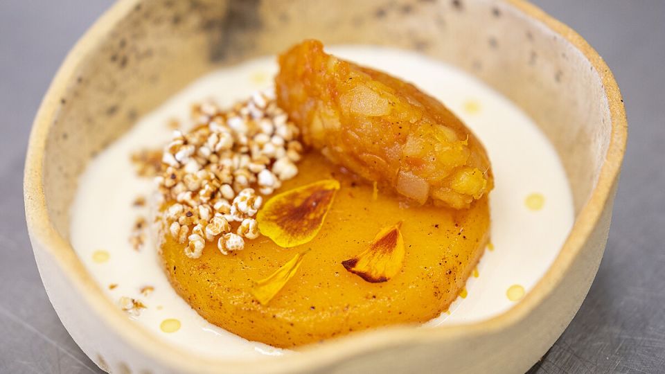 Незабываемый вкус: тыквенное блюдо с кедровым молоком и ароматным чатни