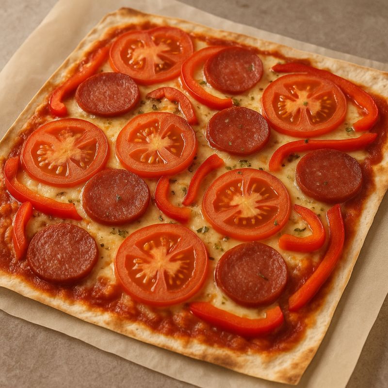 Быстрая пицца на лаваше: вкусно и бюджетно!