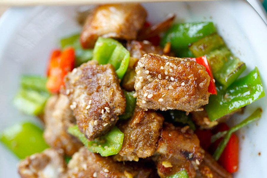 Как приготовить идеальные жареные ребрышки с острым перцем